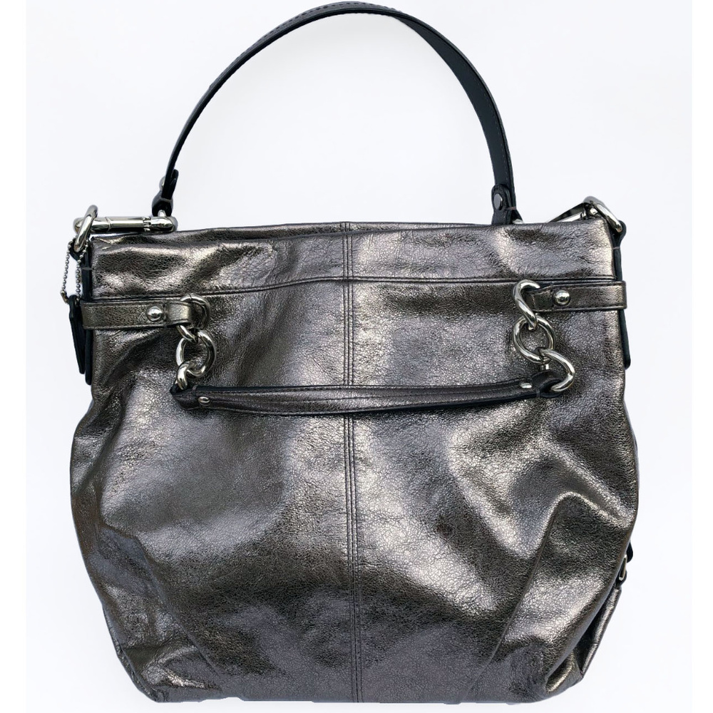 NWOT Authentic COACH "Brooke" Convertible | Silver